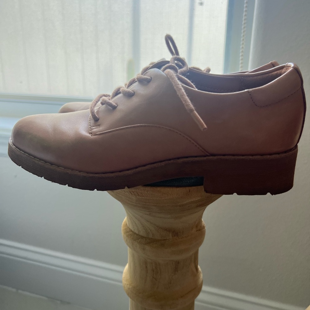 Aldo Women's Brown Leather Oxfords